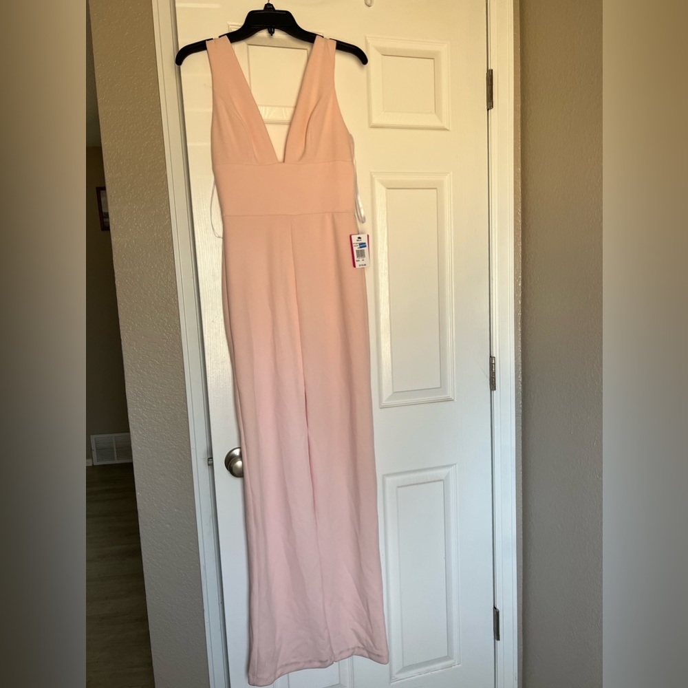 Blush Pink Prom Formal Dress